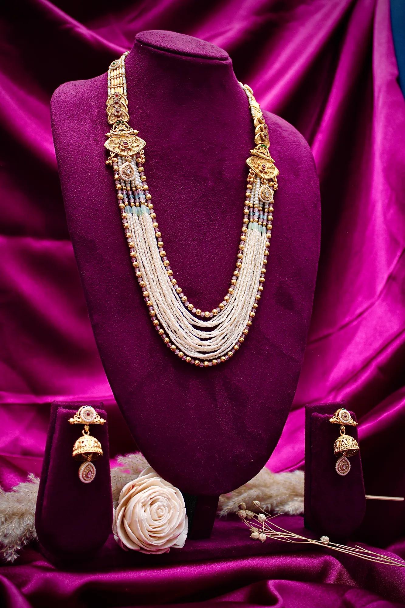 Royal Multi-Layer Pearl Haar Set — Image 2