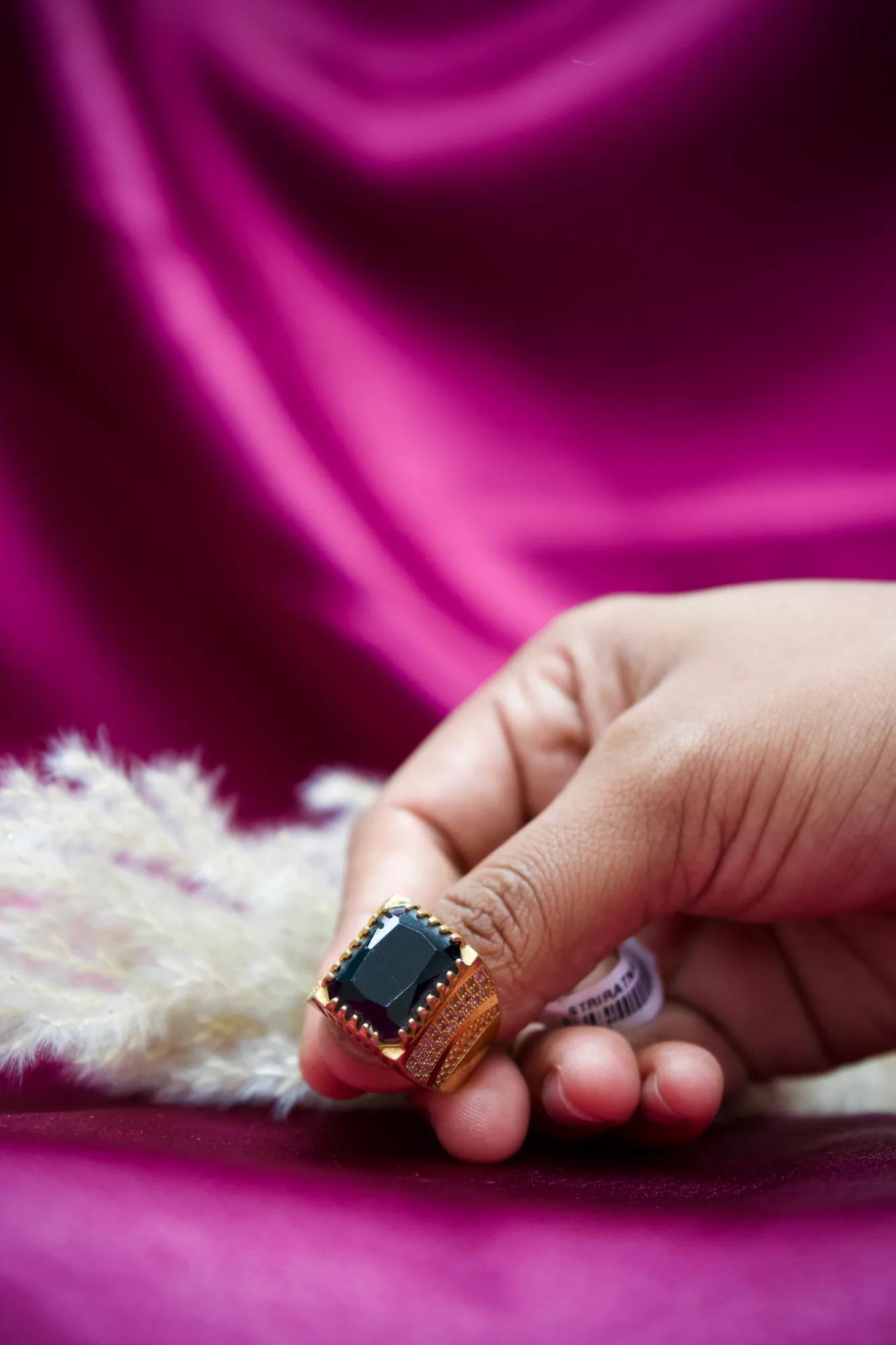 Black Onyx Royal Statement Ring — Image 3