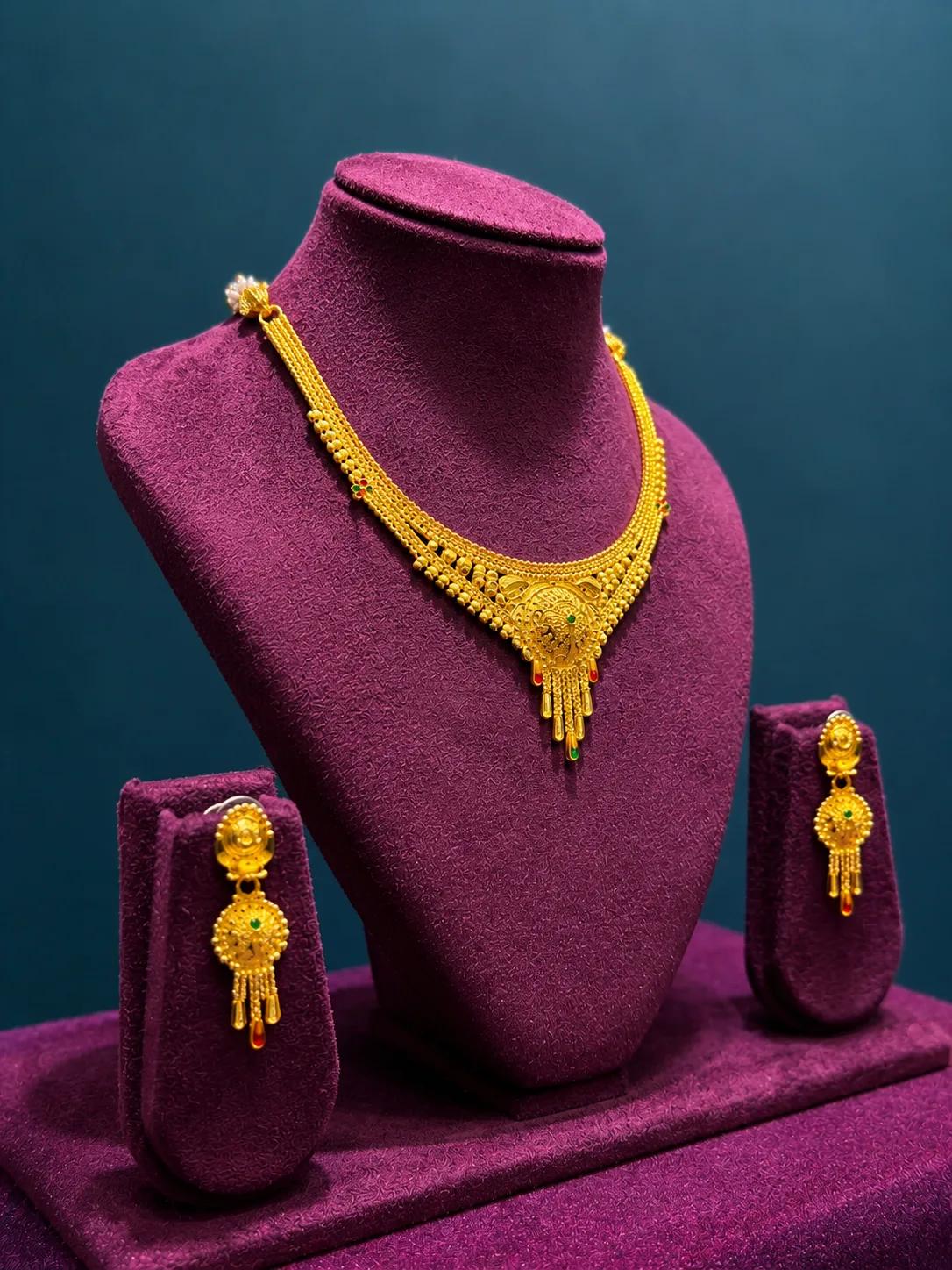 Royal Heritage Gold Necklace Set