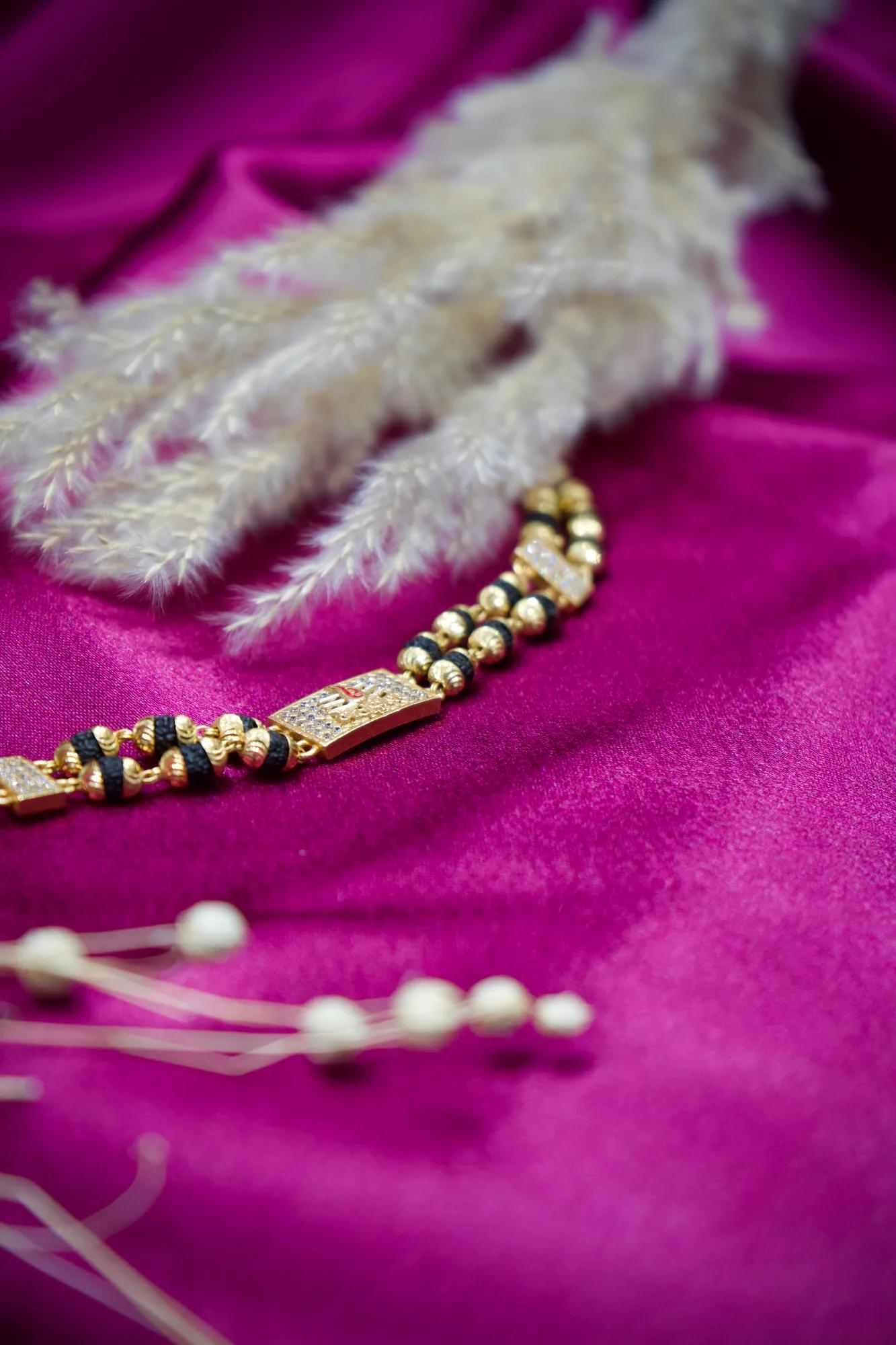 Mahakal Divine Beaded Dual-Strand Bracelet