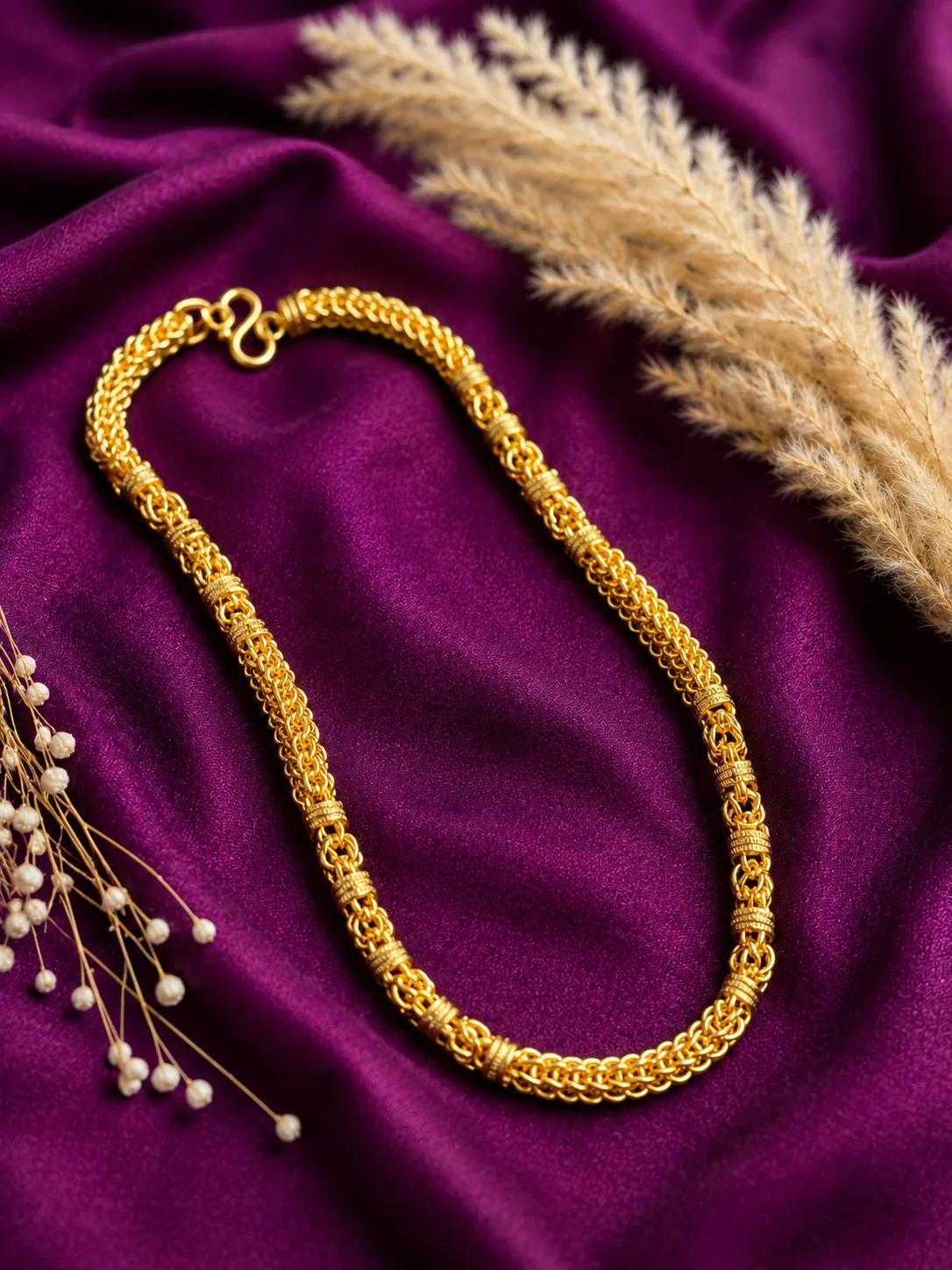 Men's Royal Byzantine Gold Chain