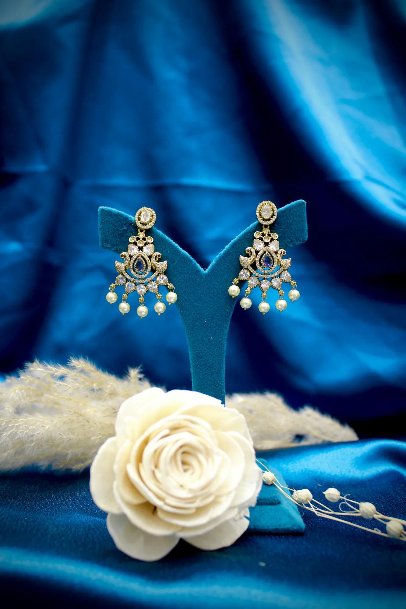 Pearl Drop Victorian Mangalsutra Set