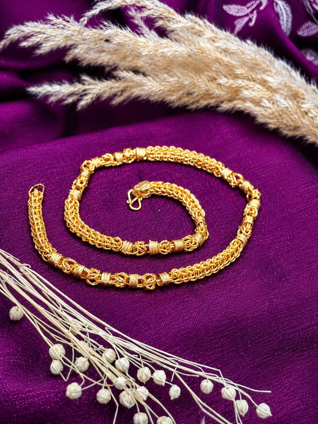 Men's Royal Byzantine Gold Chain