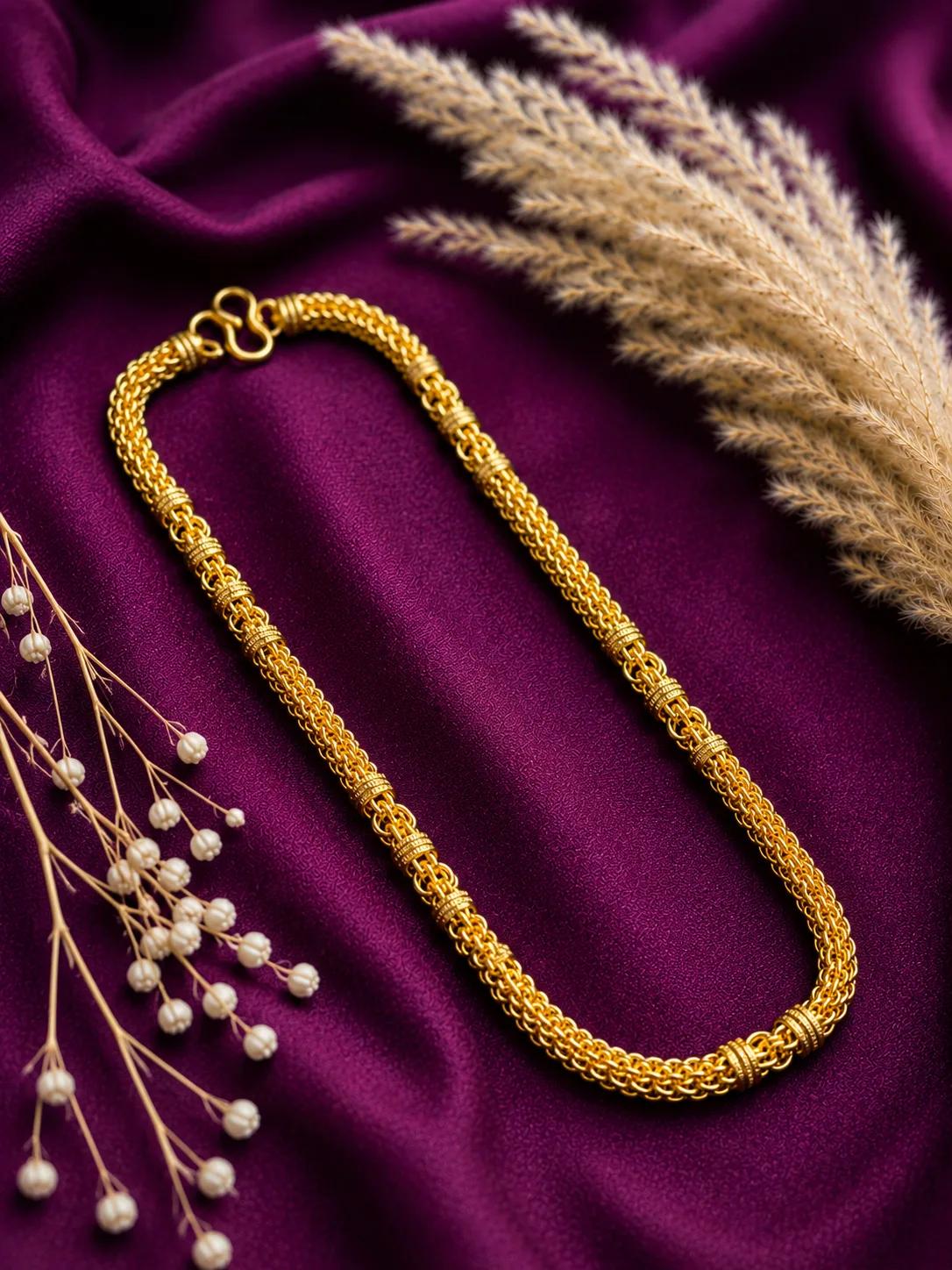 Men's Royal Byzantine Gold Chain